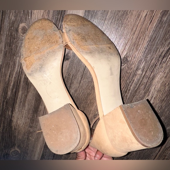 Steve Madden Suede Tan Heeled Sandal size 8.5 - Picture 4 of 8